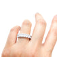 Anillo churumbela completa 5mm oval plata 925 PREMIUM