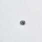 Anillo de diamante natural "Salt and Pepper"solitario oro 10k corte Oval 2