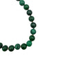 Gargantilla jade con donas y broche de oro 10k