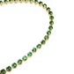 Pulsera tenis esmeralda oro amarillo oro 10k