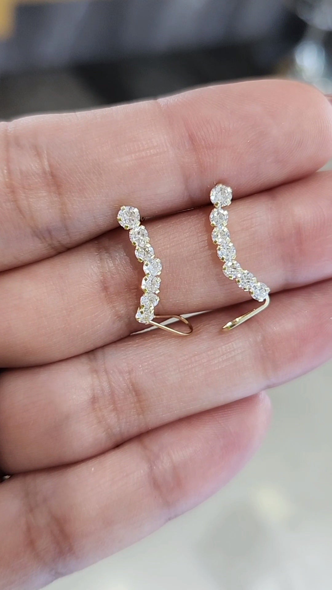 Par o Pieza de Broquel lambada Oro de 10k DORADO