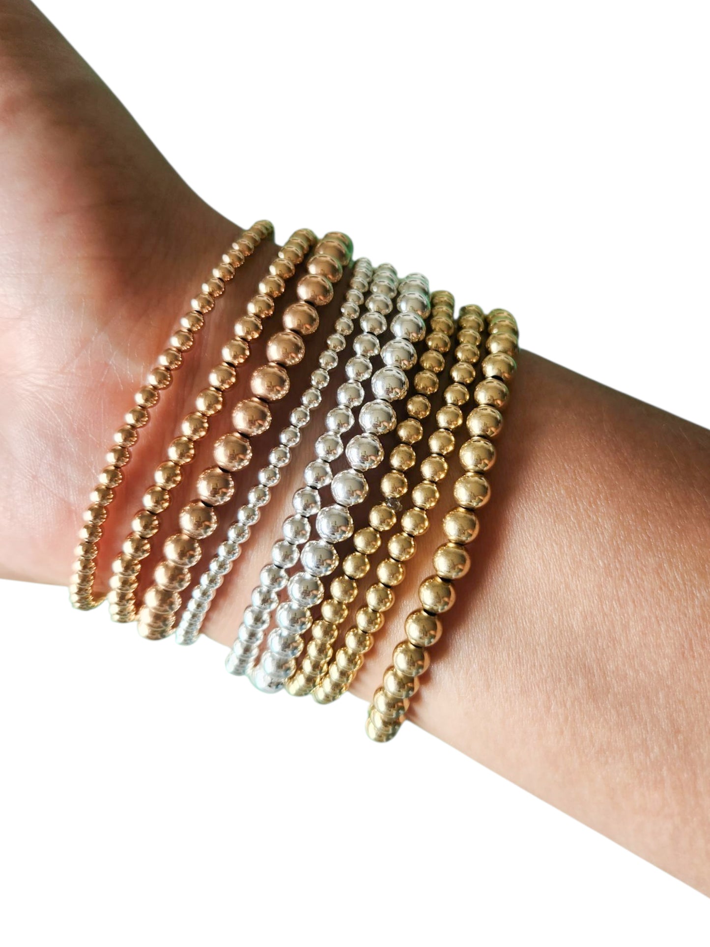 Pulsera bola 4mm (PLATA 925)