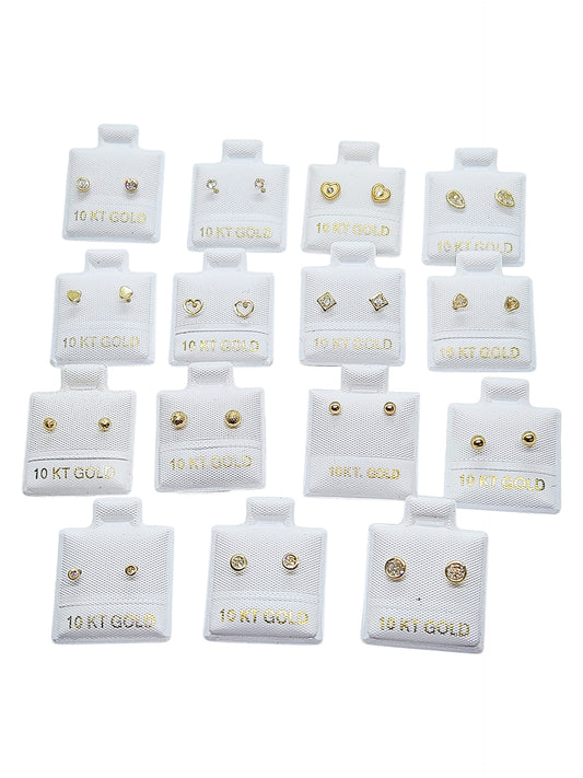 Paquete emprendedor 15 pares oro 10k