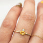 Anillos piedra natural zafiro y diamante natural oro 10k