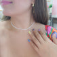 Collar de perlas "Luna"