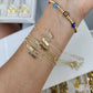 Tobillera LOVE oro 10k