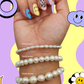 Pulsera de perlas "Aura"