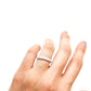 Anillo churumbela completa 3mm redondo plata 925 PREMIUM