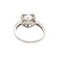 Solitario corazón giratorio plata 925 PREMIUM