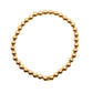Pulsera bola BIMETAL 5mm (PLATA Y ORO)