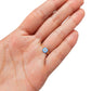 Anillo ojito azul