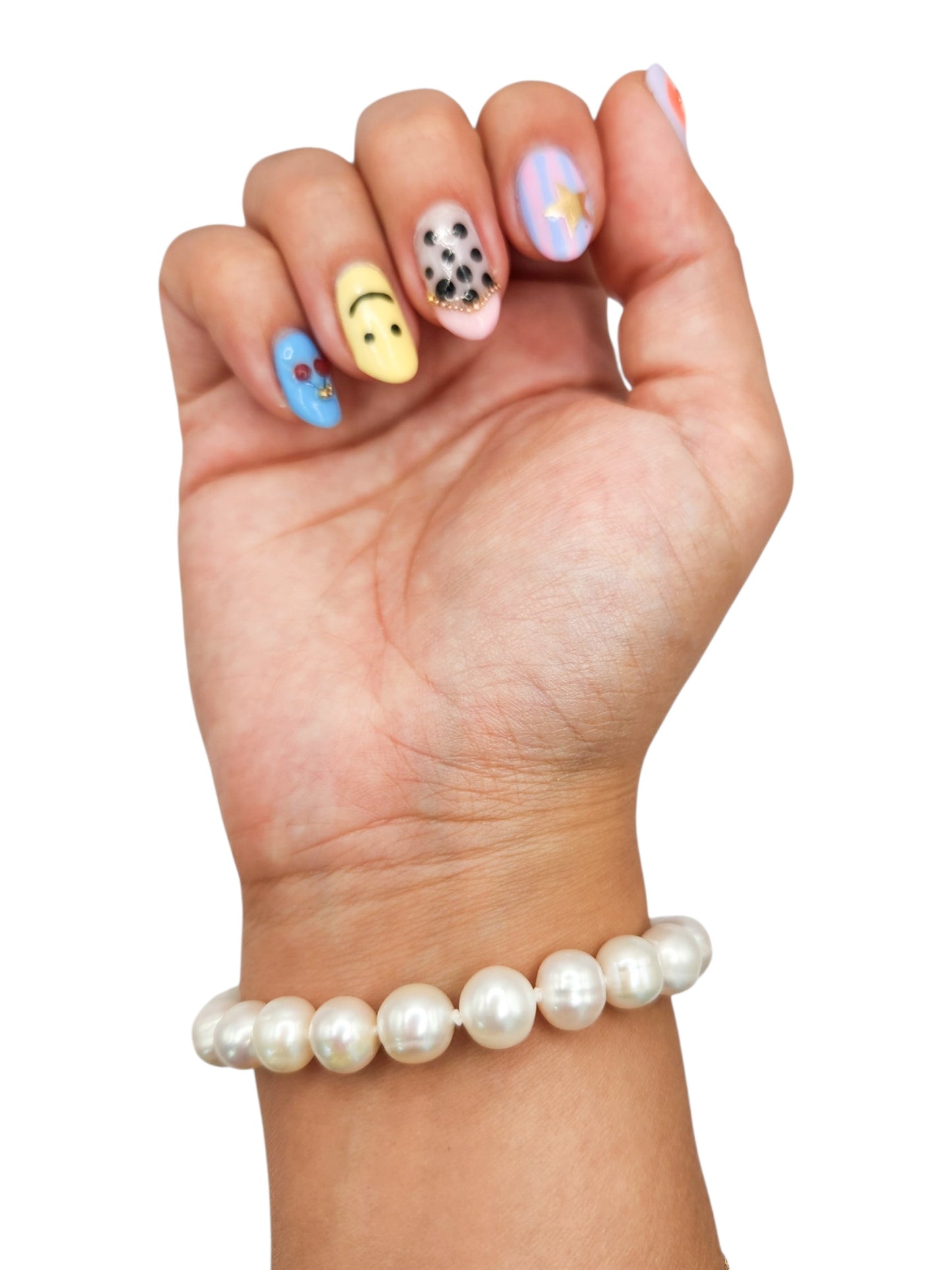 Pulsera de perlas "Nube"