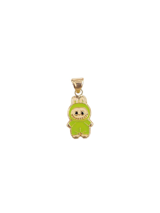 Dije labubu verde oro 10k