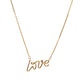 Gargantilla "Love" oro 10k