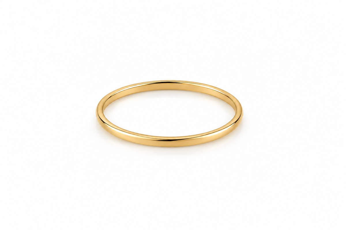 Anillo argolla lisa
