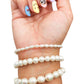 Pulsera de perlas "Nube"