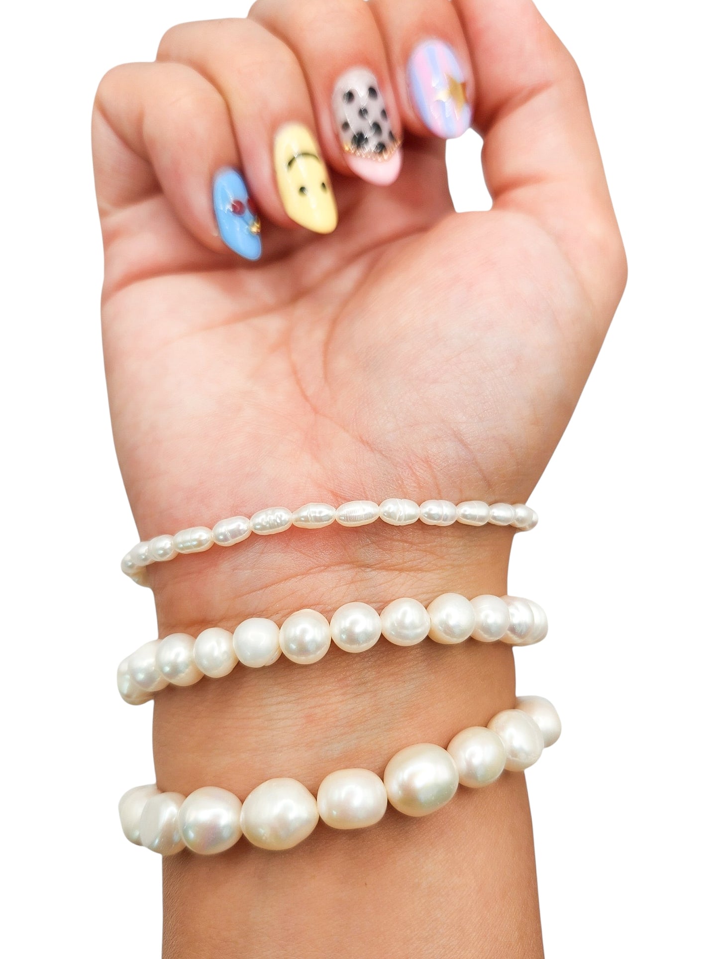 Pulsera de perlas "Nube"