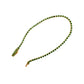 Pulsera tenis esmeralda oro amarillo oro 10k