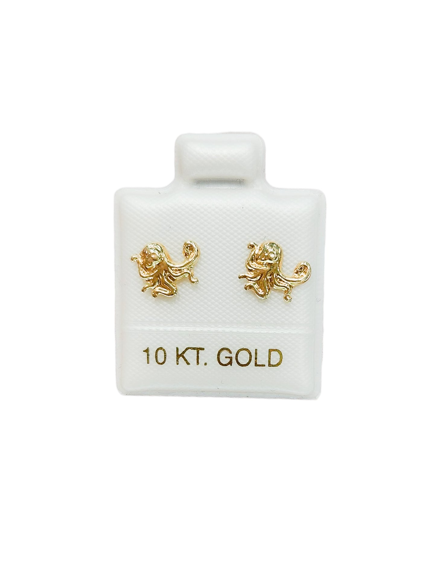 Par o Pieza pulpo lt oro 10k