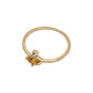 Anillos piedra natural zafiro y diamante natural oro 10k