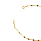 Pulsera semilla de café oro amarillo oro 10k