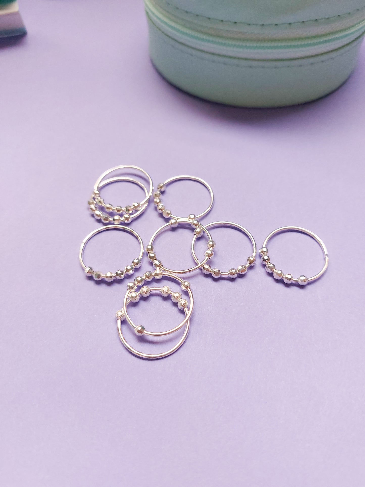 Anillo de bolitas giratorias (anti-estrés)
